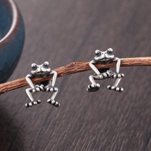 Adorable Frog Earrings - Fun Animal Studs for Women & Girls | Perfect Jewelry Gift
