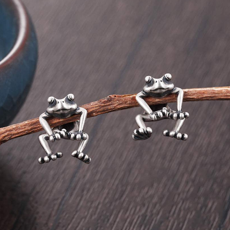 Adorable Frog Earrings - Fun Animal Studs for Women & Girls | Perfect Jewelry Gift