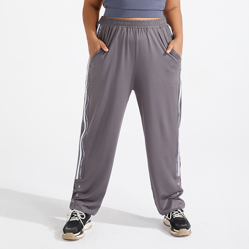 Breathable Harem Slim Trousers for Running and Yoga - Comfortable Activewear - Image 3