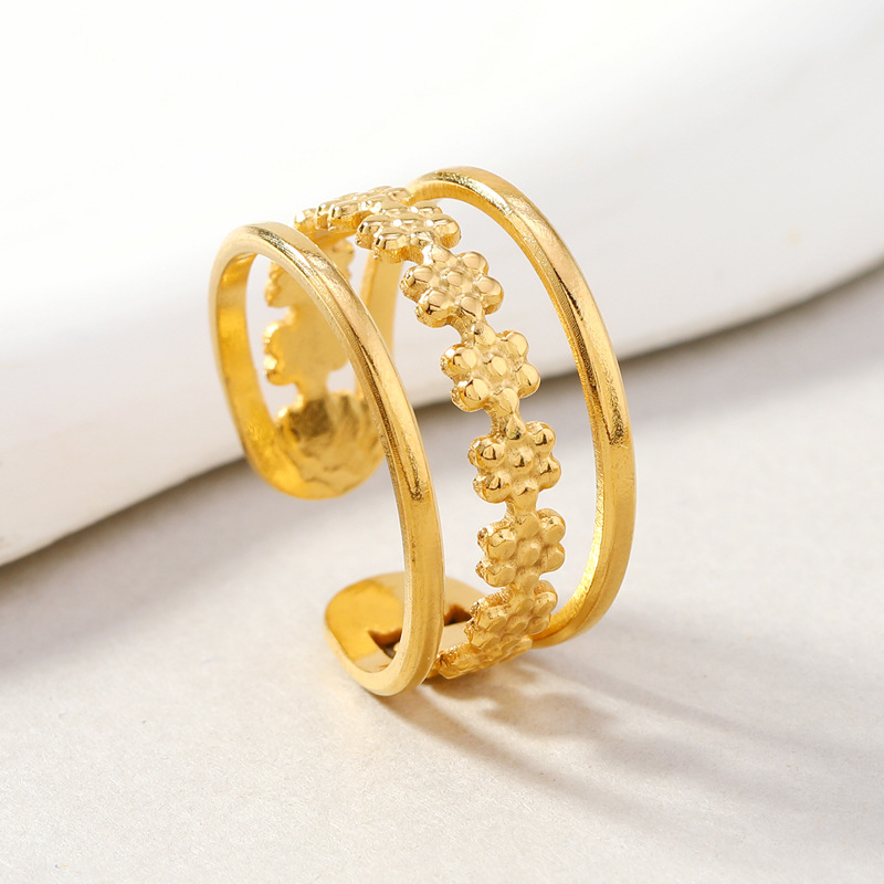 Stylish Stainless Steel Ornament with Unique Geometric Design for Fashion Enthusiasts - Image 3