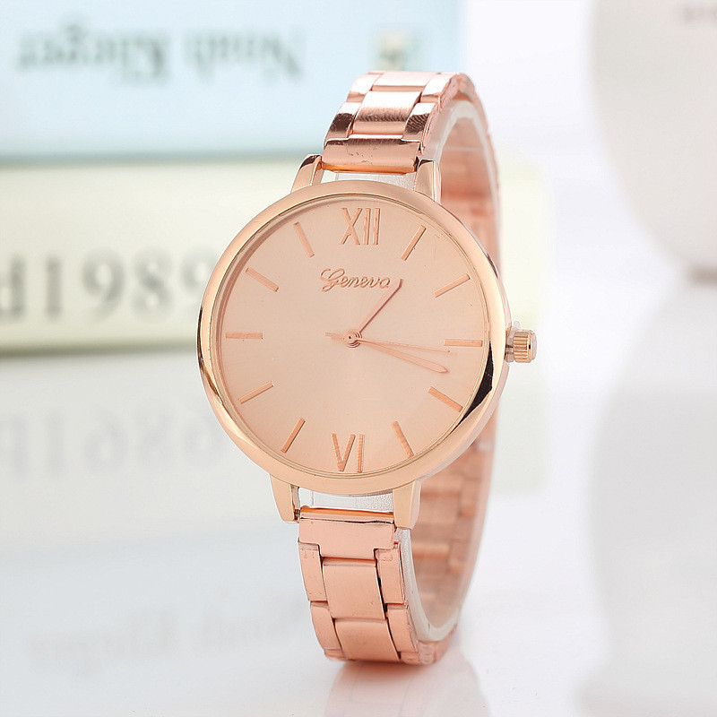 Elegant Round Dial Women's Quartz Watch for Timeless Style and Precision - Image 3