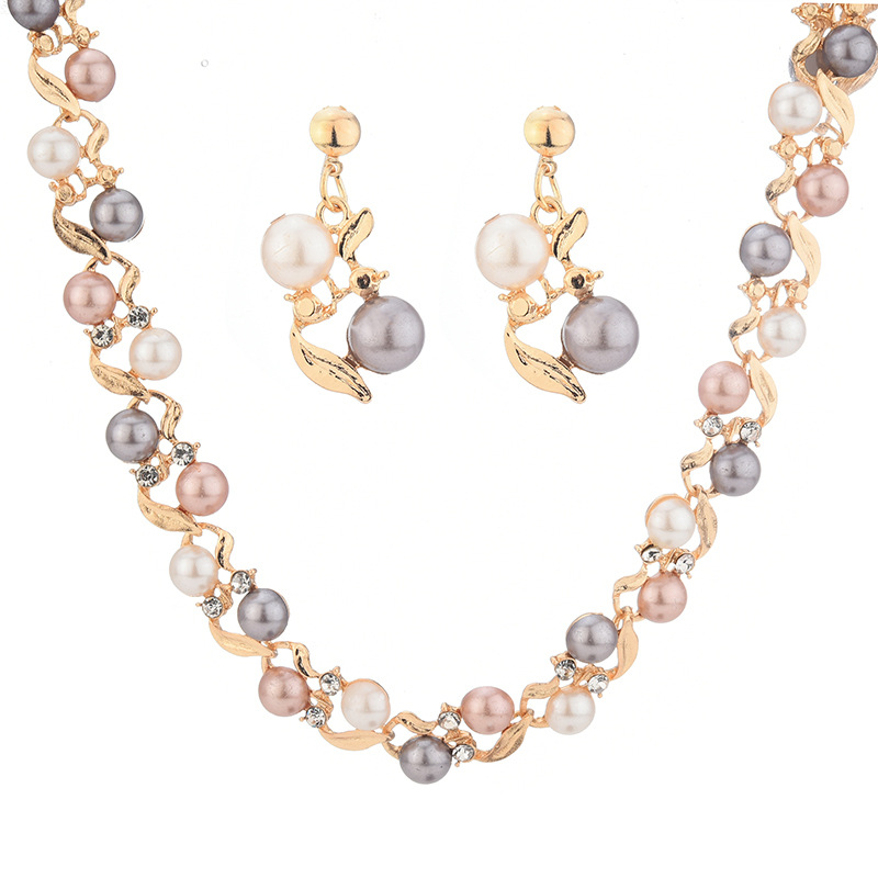 Elegant Necklace and Earrings Set for Women - Versatile All-Match Jewelry Collection - Image 2