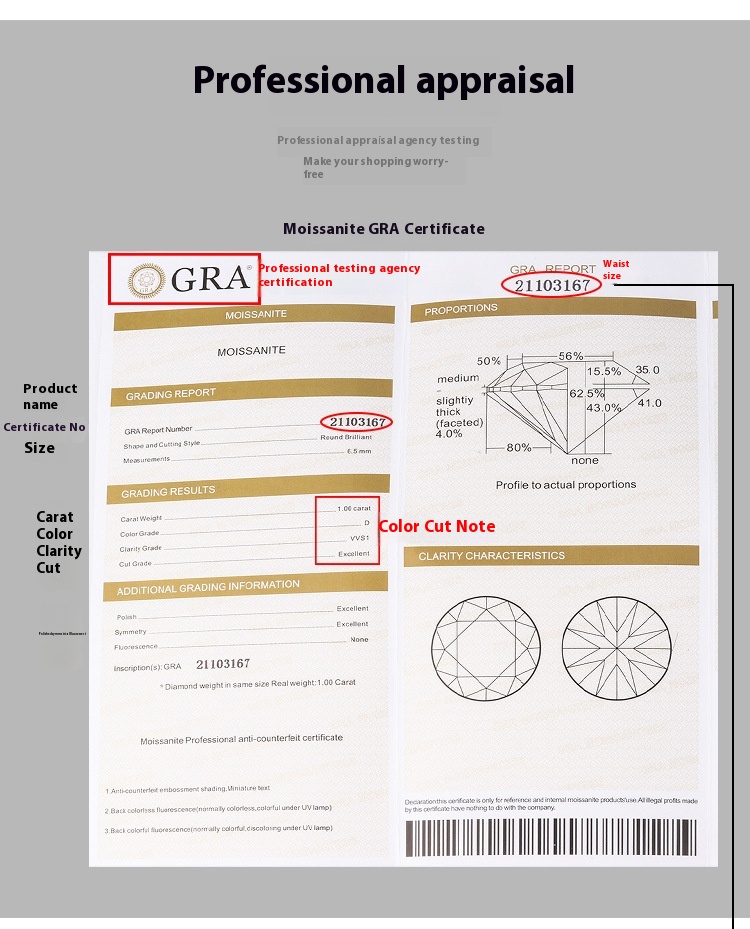 S925 Sterling Silver Authentic Moissanite Round Stud Earrings - Elegant & Timeless - Image 10