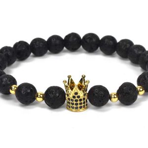 Natural Stone Owl Head Yoga Bracelet - Unique & Stylish Wellness Accessory