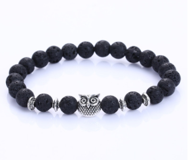 Natural Stone Owl Head Yoga Bracelet - Unique & Stylish Wellness Accessory - Image 7