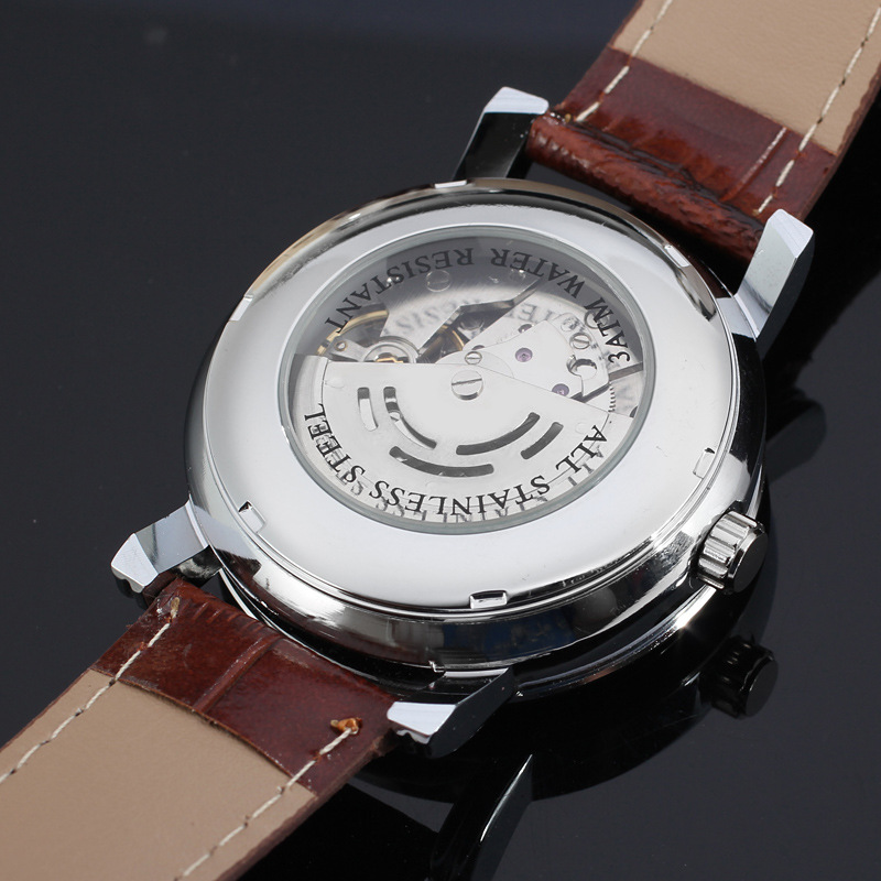 Stylish Men's Automatic Mechanical Hollow Watch - Perfect for Every Occasion - Image 4