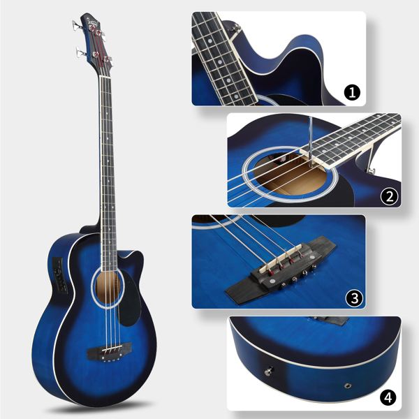 4-String EQ Folk Bass with Rosewood Fingerboard – Limited Availability in AM - Image 13
