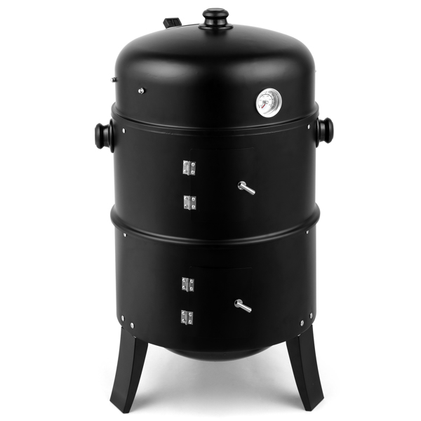 Premium Black Smoked Charcoal Oven for Perfect Grilling and Cooking - Image 5