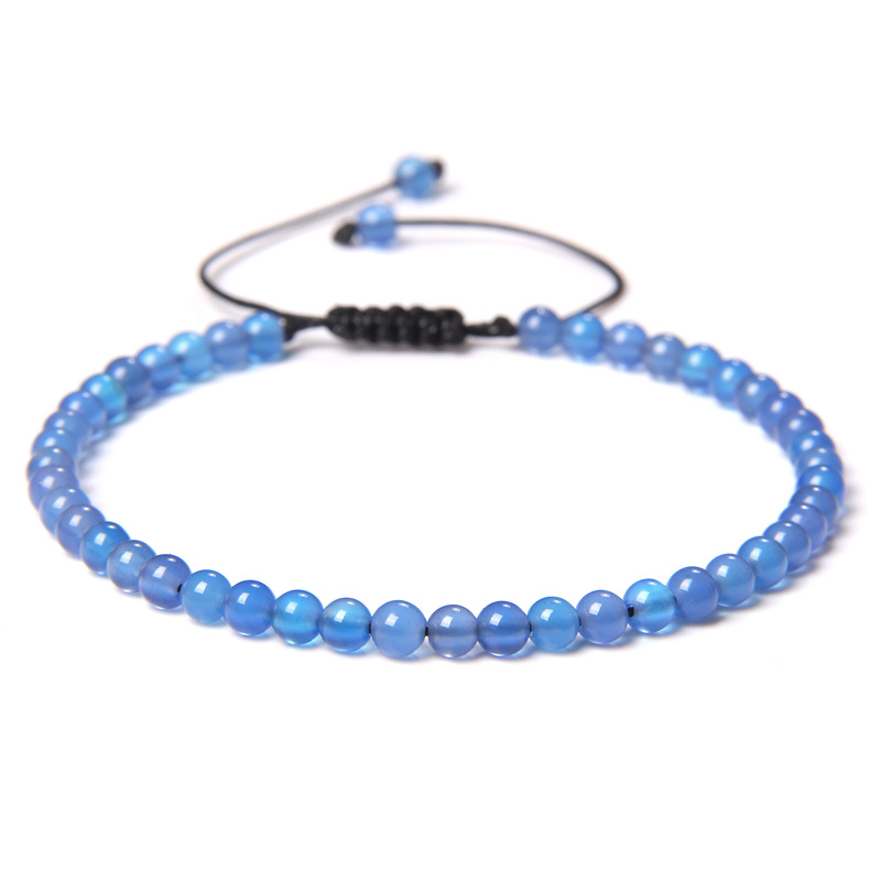 Adjustable Gemstone Beading Bracelet - Natural Raw Stone Design for Unique Style - Image 5