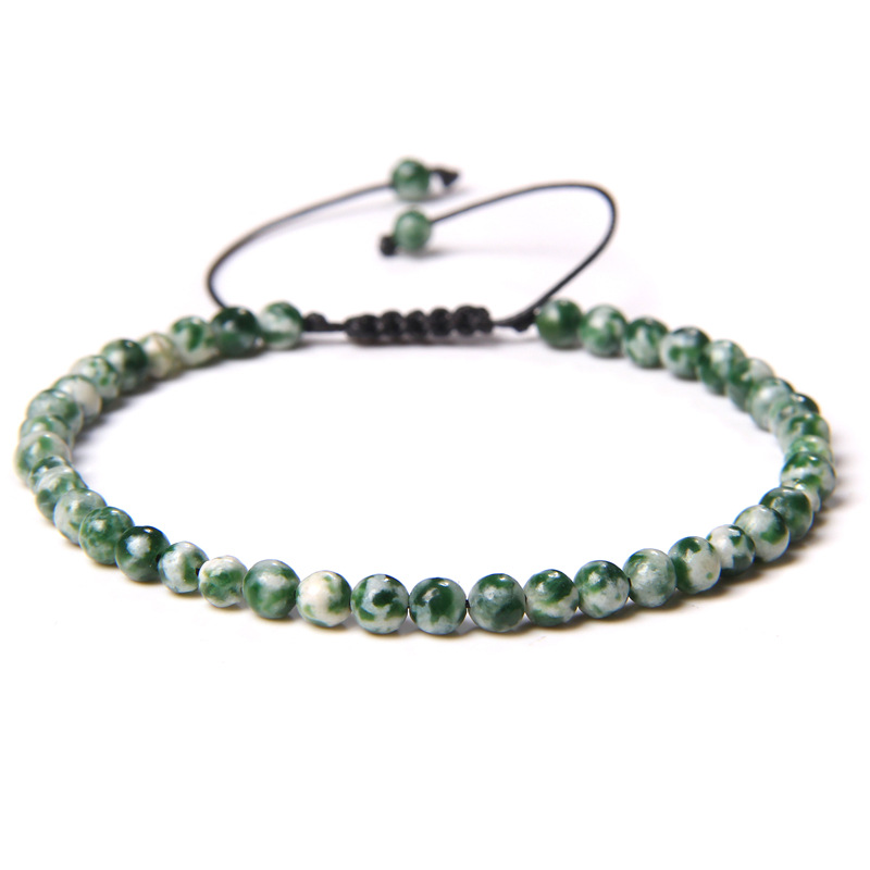 Adjustable Gemstone Beading Bracelet - Natural Raw Stone Design for Unique Style - Image 12