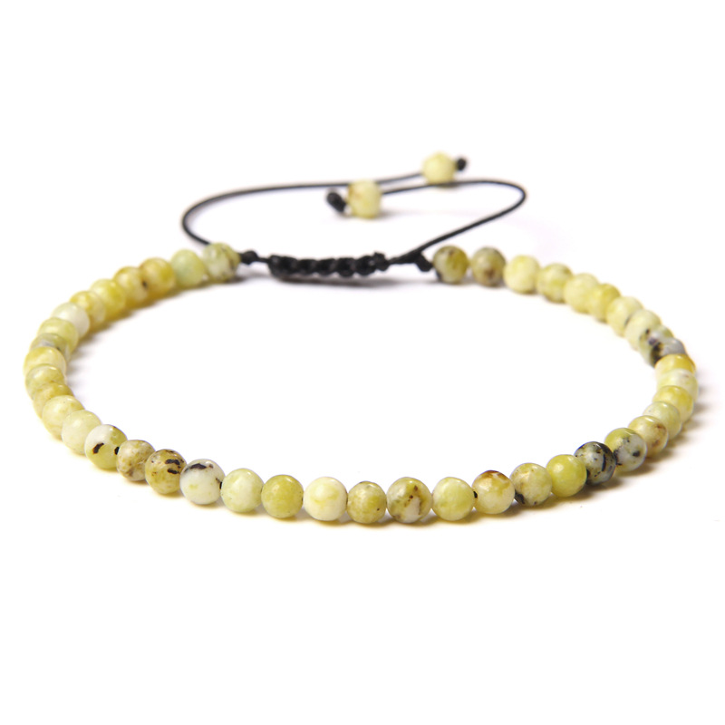 Adjustable Gemstone Beading Bracelet - Natural Raw Stone Design for Unique Style - Image 13