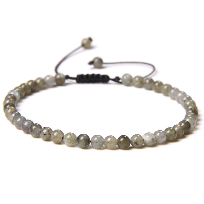 Adjustable Gemstone Beading Bracelet - Natural Raw Stone Design for Unique Style - Image 15