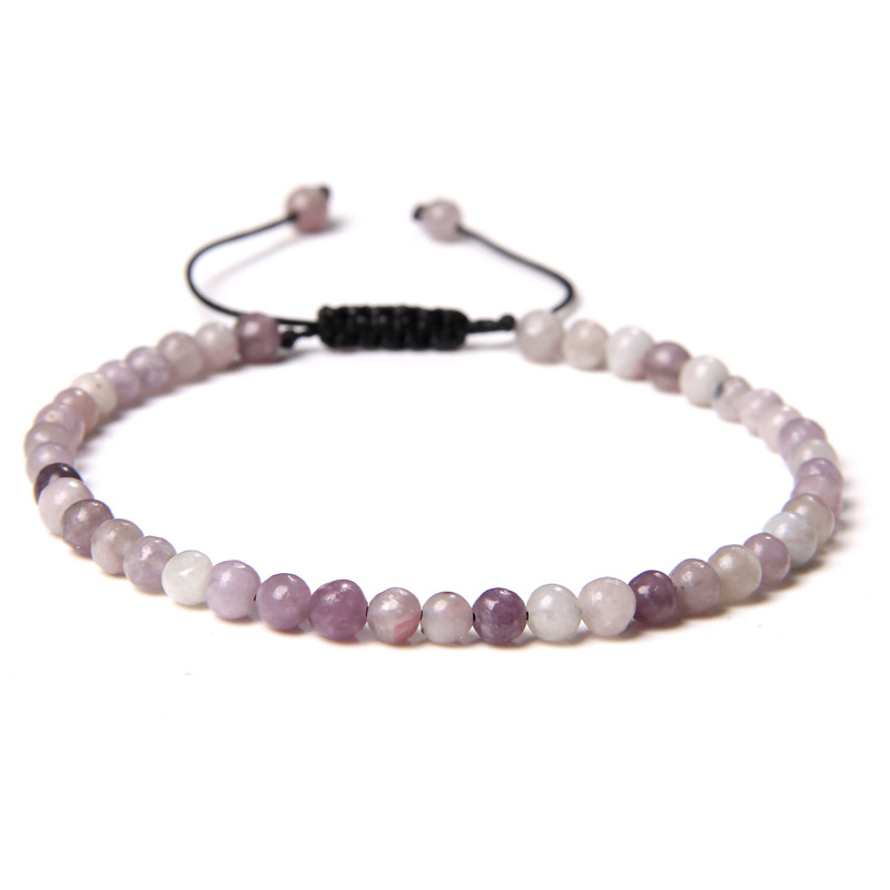 Adjustable Gemstone Beading Bracelet - Natural Raw Stone Design for Unique Style - Image 17