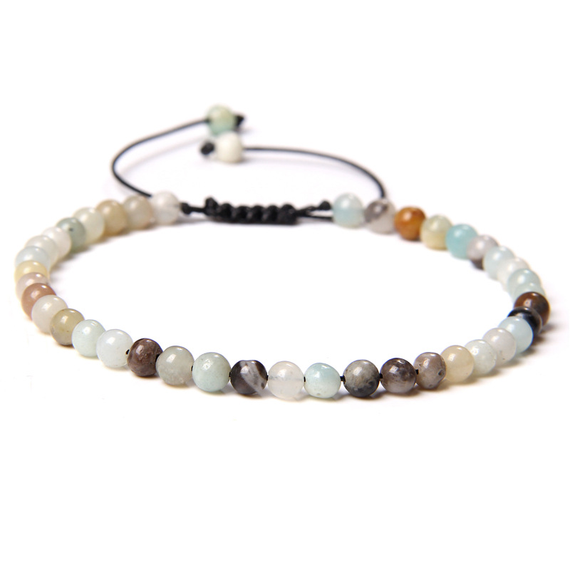 Adjustable Gemstone Beading Bracelet - Natural Raw Stone Design for Unique Style - Image 23