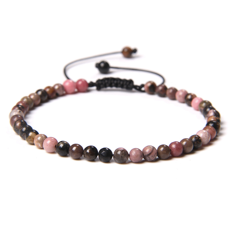 Adjustable Gemstone Beading Bracelet - Natural Raw Stone Design for Unique Style - Image 26