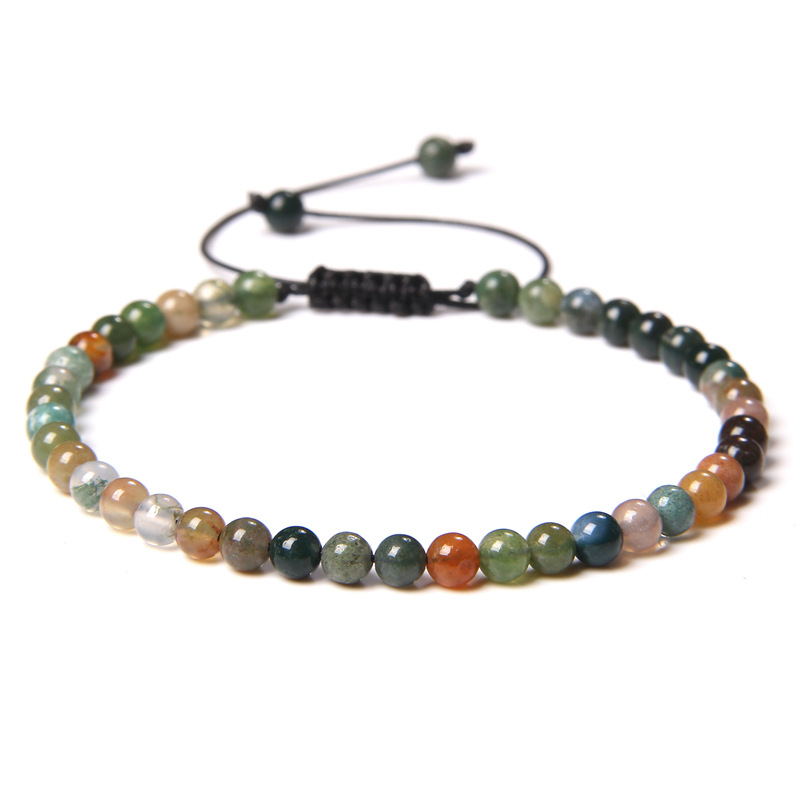 Adjustable Gemstone Beading Bracelet - Natural Raw Stone Design for Unique Style - Image 33
