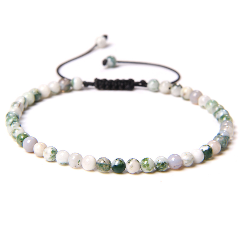Adjustable Gemstone Beading Bracelet - Natural Raw Stone Design for Unique Style - Image 36