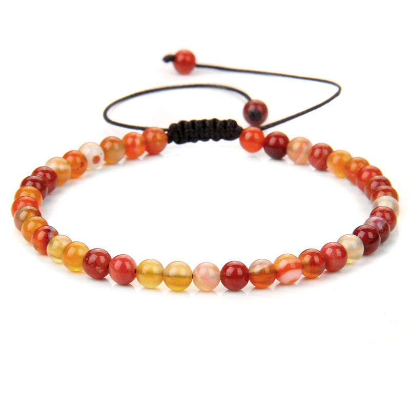 Adjustable Gemstone Beading Bracelet - Natural Raw Stone Design for Unique Style - Image 41