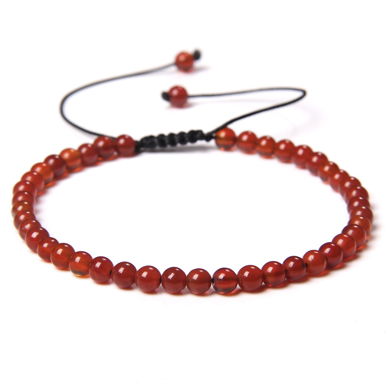 Adjustable Gemstone Beading Bracelet - Natural Raw Stone Design for Unique Style - Image 58