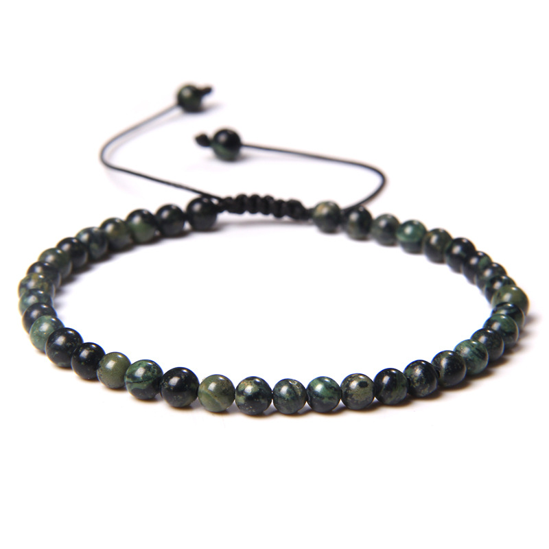 Adjustable Gemstone Beading Bracelet - Natural Raw Stone Design for Unique Style - Image 59