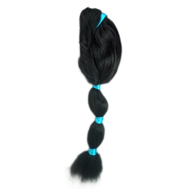 Dress Up Wig and Fluffy Braid Headgear Accessories for Creative Costumes - Image 2