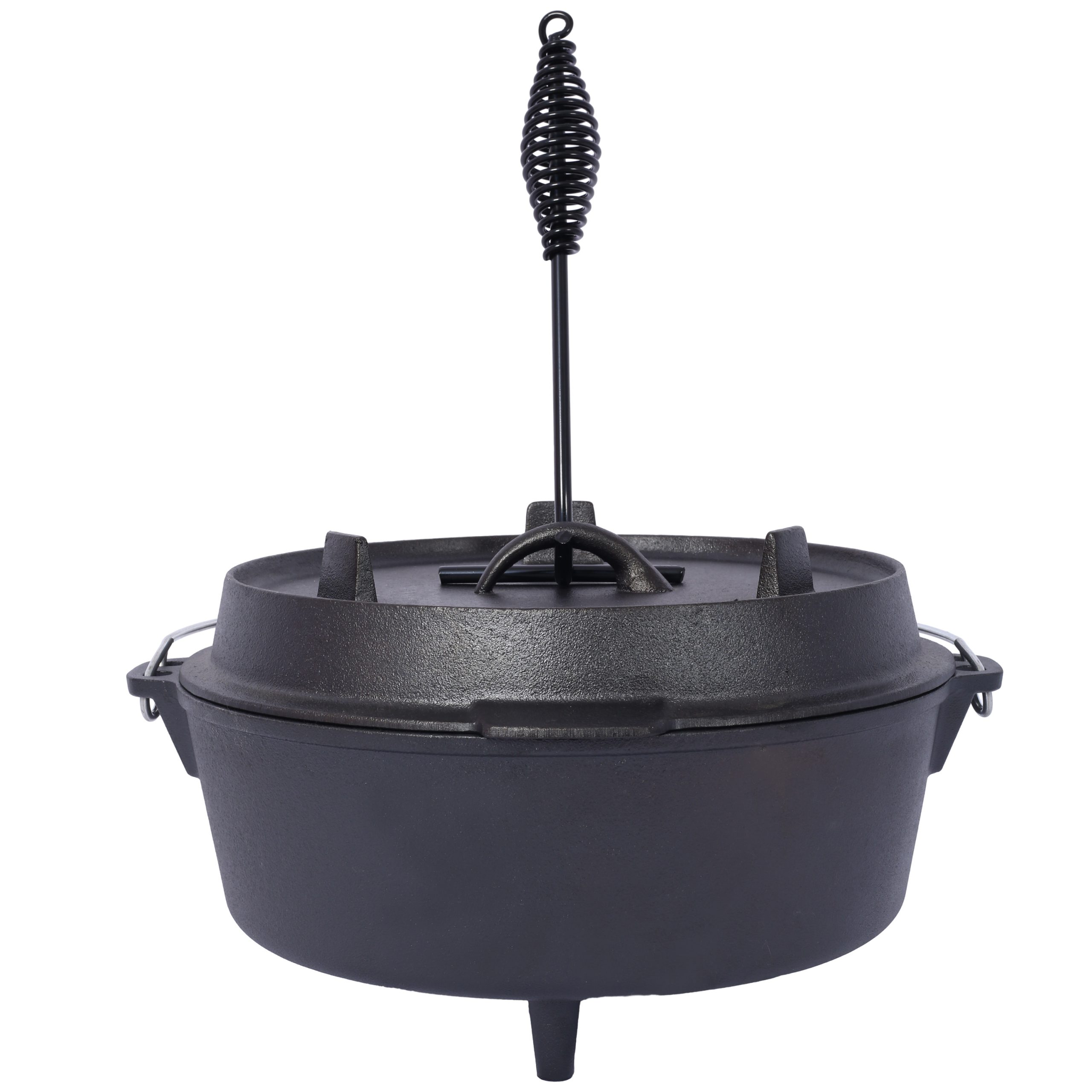 Pre-Seasoned Cast Iron Dutch Oven for Perfect Cooking Every Time - Image 4