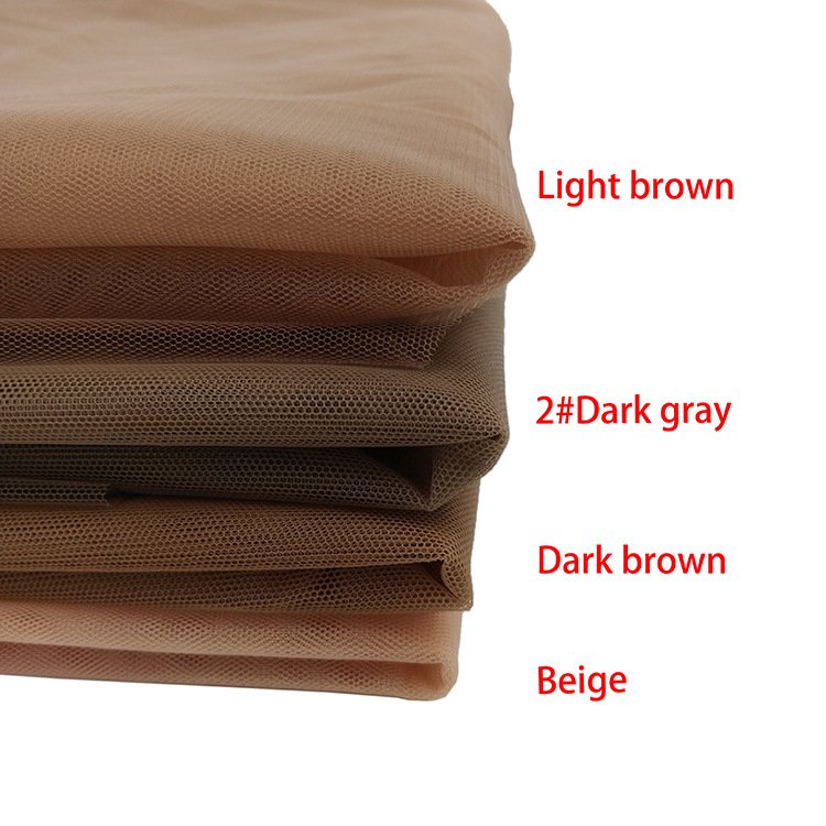 Hand Hook Lace Wig Making Net Base Imitating Transparent Nude Shade - Image 5