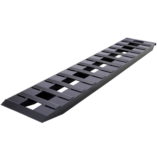 Heavy Duty Aluminum Ramps with Top Hook - Universal Motorcycle, Tractor, ATV Loading Ramps - 72" x 14", 8800 lbs Capacity, Black Coating, 1 Pair - Image 9