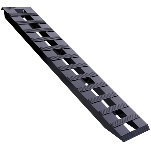Heavy Duty Aluminum Ramps with Top Hook - Universal Motorcycle, Tractor, ATV Loading Ramps - 72" x 14", 8800 lbs Capacity, Black Coating, 1 Pair - Image 14