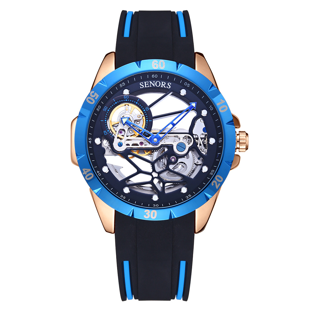 Fully Automatic Hollow Men's Watch - Elegant Timepiece for Every Occasion - Image 2