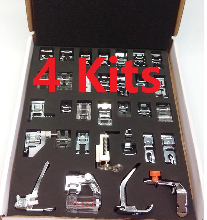 Comprehensive Sewing Accessories Hardcover Presser Foot Set for Household Sewing Machines - Image 17