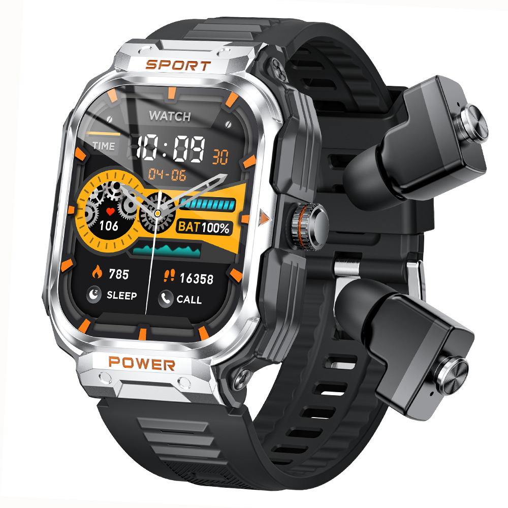 Bluetooth Calling Smart Headset Sports Watch - Stay Connected in Style - Image 2