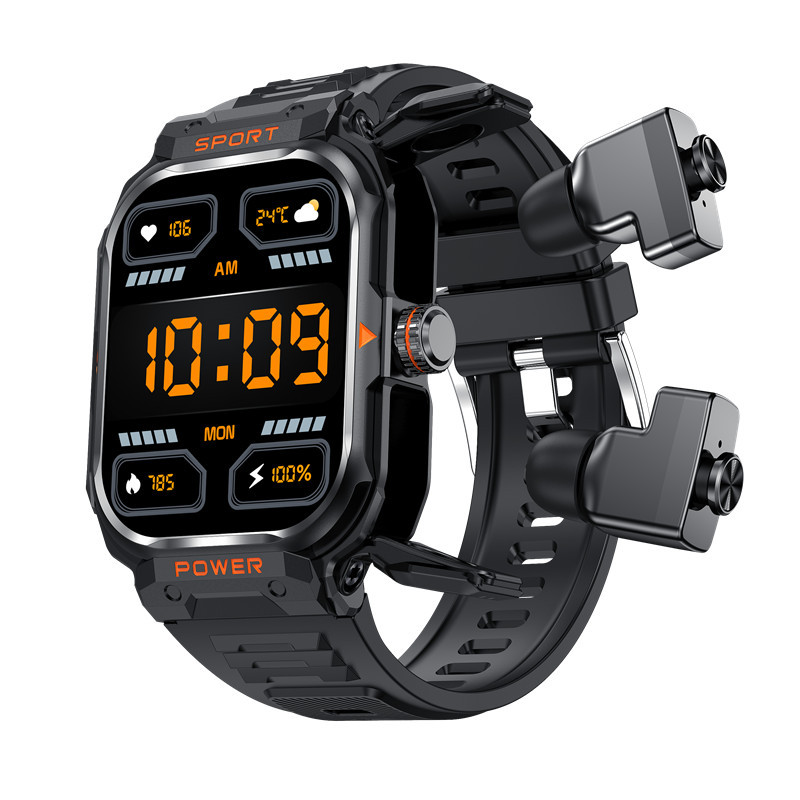 Bluetooth Calling Smart Headset Sports Watch - Stay Connected in Style - Image 3