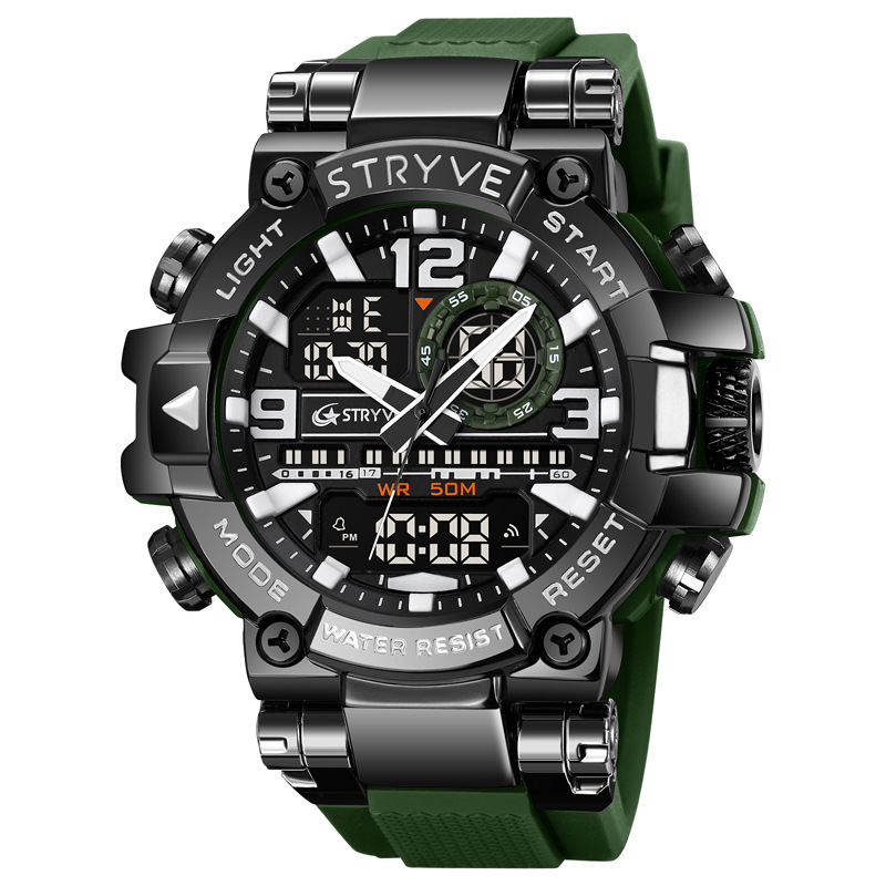 Vibrant Waterproof Luminous Electronic Sports Watch - Multifunctional Student Timepiece - Image 19