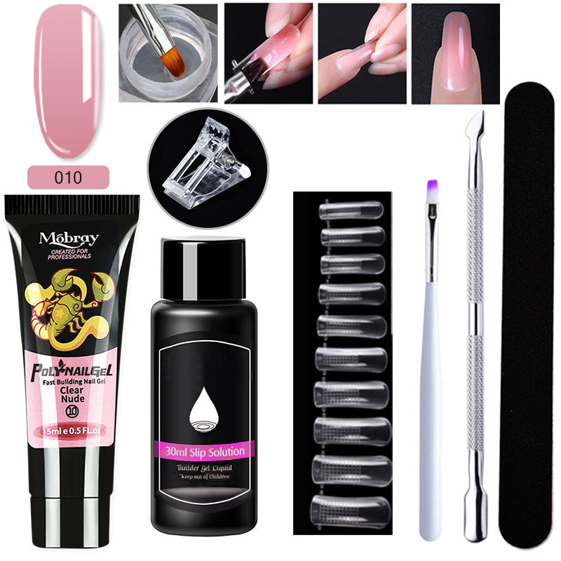 7-Piece Nail Art Crystal Extender Set for Stunning Manicures - Image 3
