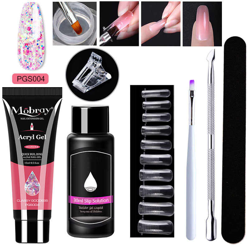7-Piece Nail Art Crystal Extender Set for Stunning Manicures - Image 9