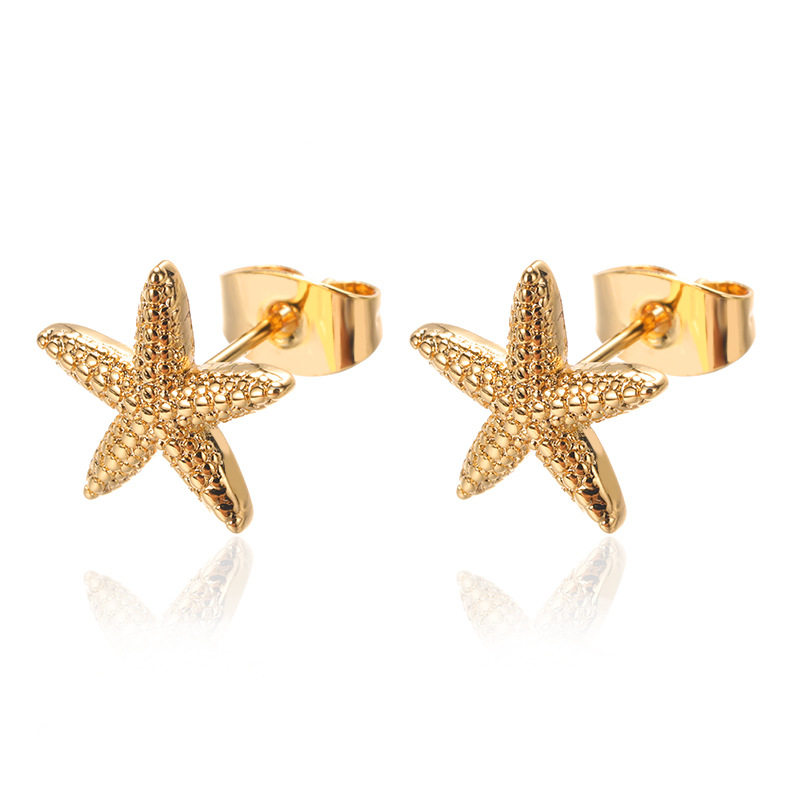 Elegant New Starfish Stud Earrings for Women - Versatile All-Matching Style - Image 21