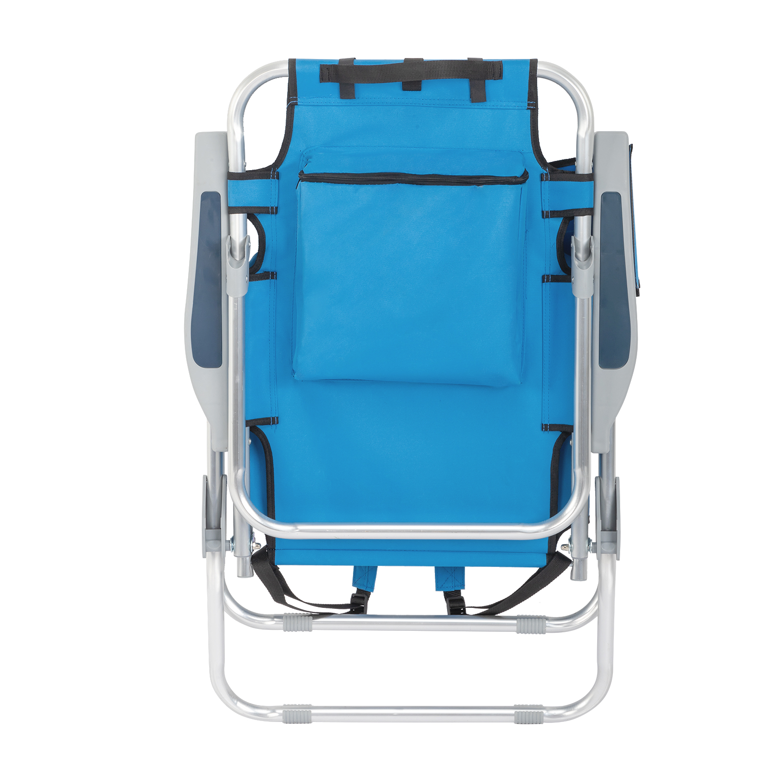 Heightened Blue Beach Chair - Comfortable & Stylish Outdoor Seating - Image 8