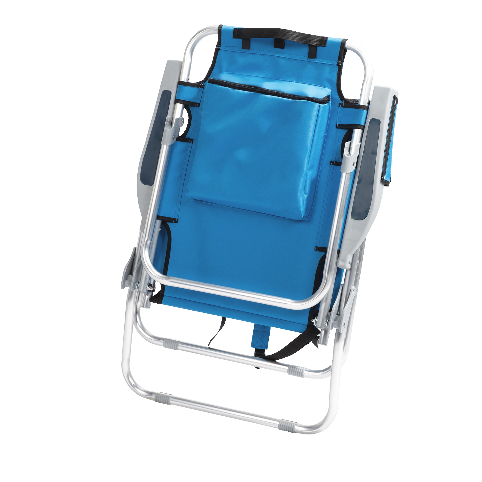 Heightened Blue Beach Chair - Comfortable & Stylish Outdoor Seating - Image 9