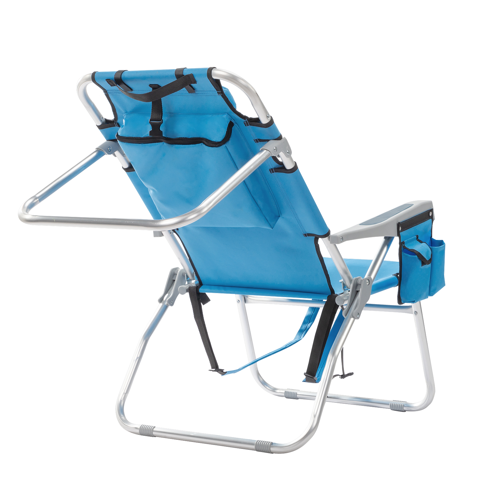 Heightened Blue Beach Chair - Comfortable & Stylish Outdoor Seating - Image 12