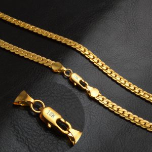 Stunning Gold-Plated Necklace - Elegant Jewelry for Every Occasion