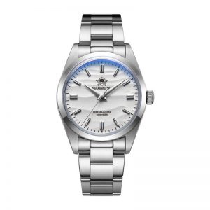 Stylish Stainless Steel Men's Quartz Watch with Elegant Niche Decoration