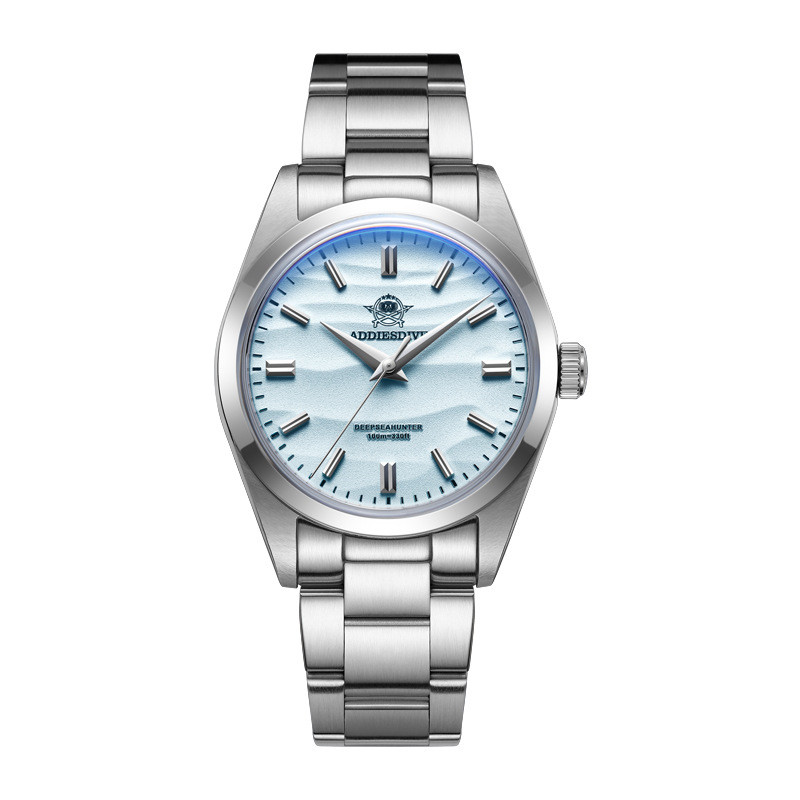 Stylish Stainless Steel Men's Quartz Watch with Elegant Niche Decoration - Image 2