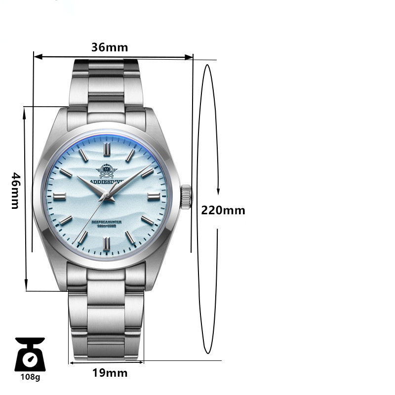 Stylish Stainless Steel Men's Quartz Watch with Elegant Niche Decoration - Image 10