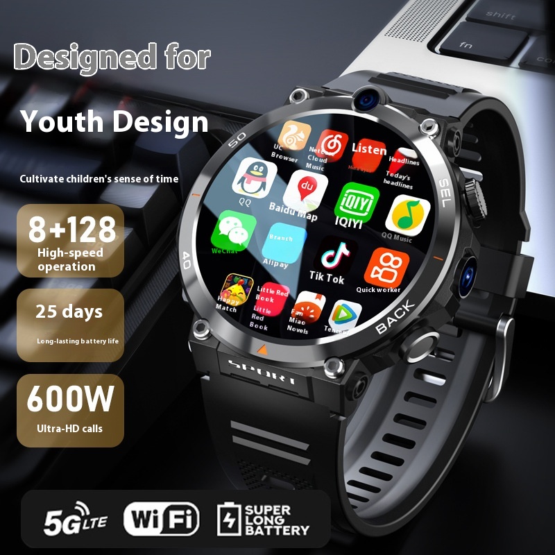 H10 Multi-Function Dual Camera Sports Smartwatch for Active Lifestyles