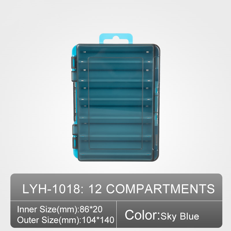 Versatile Double-Layer Bait Storage Box for All Your Fishing Needs