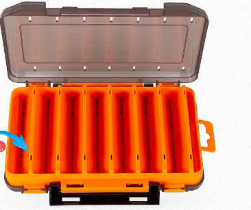 Versatile Double-Layer Bait Storage Box for All Your Fishing Needs - Image 8
