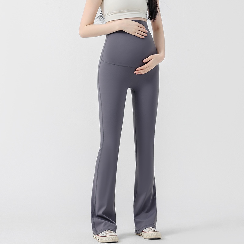Antenatal Yoga Bell-Bottom Pants - Casual Slimming Outerwear for Moms - Image 2