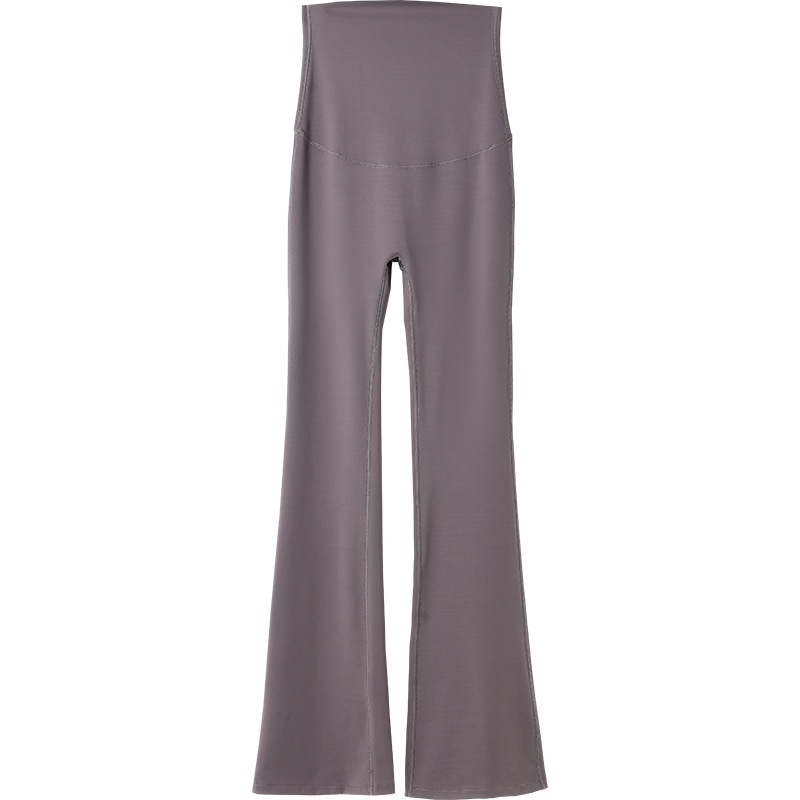 Antenatal Yoga Bell-Bottom Pants - Casual Slimming Outerwear for Moms - Image 8