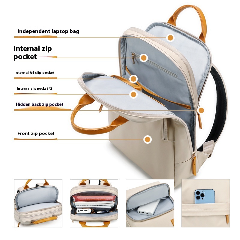 Women's Backpack for Short-Distance Travel - Spacious & Stylish Design - Image 4